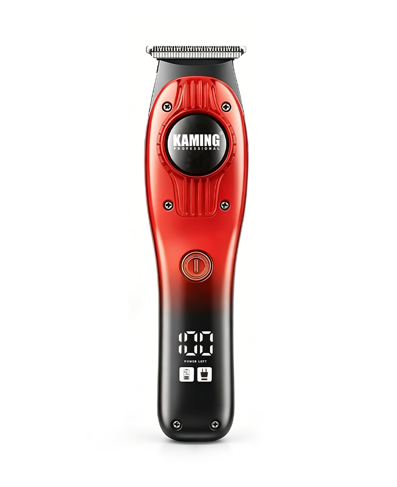 Kaming 1710 プロフェッショナル ゼロギャップ デジタル ディスプレイ カービング ヘア トリマー