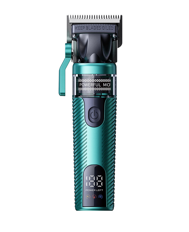 Kaming 319 ブラシレスアウトランナーモーター付きプロフェッショナルバリカン – サロングレード、ヴィンテージメタルボディ