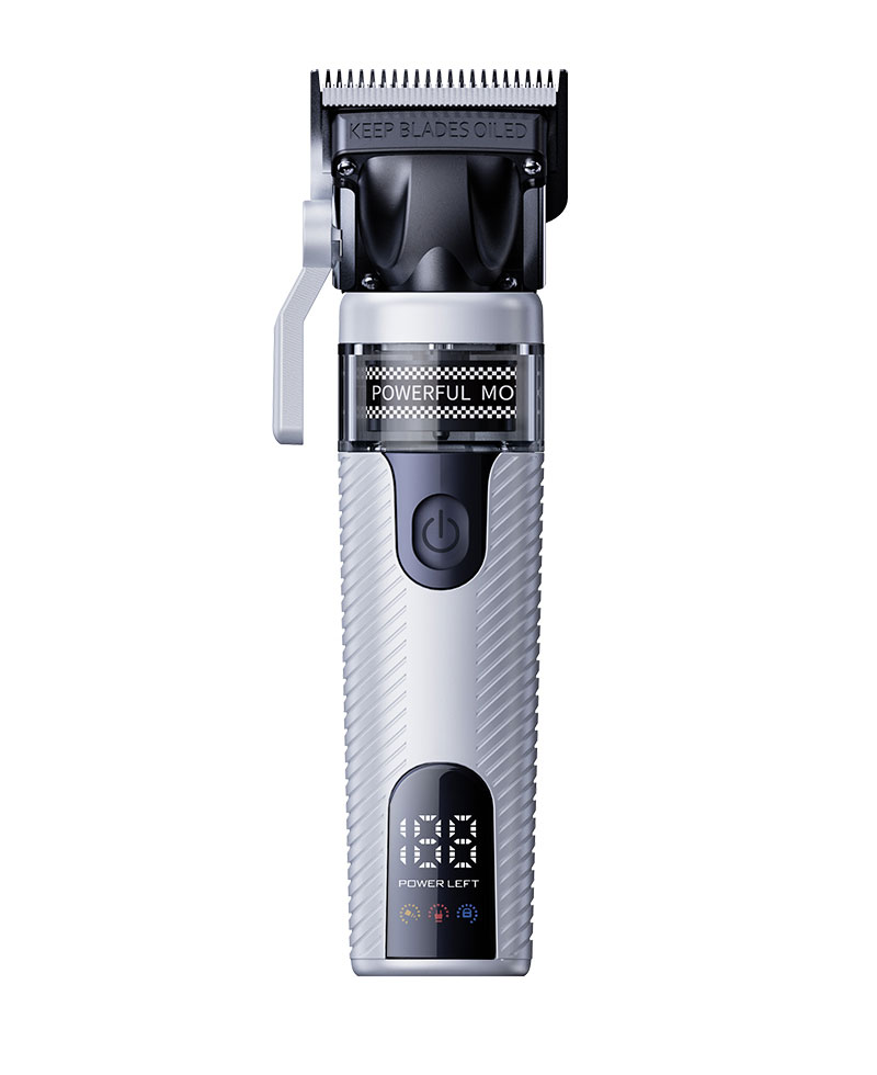 Kaming 319 ブラシレスアウトランナーモーター付きプロフェッショナルバリカン – サロングレード、ヴィンテージメタルボディ